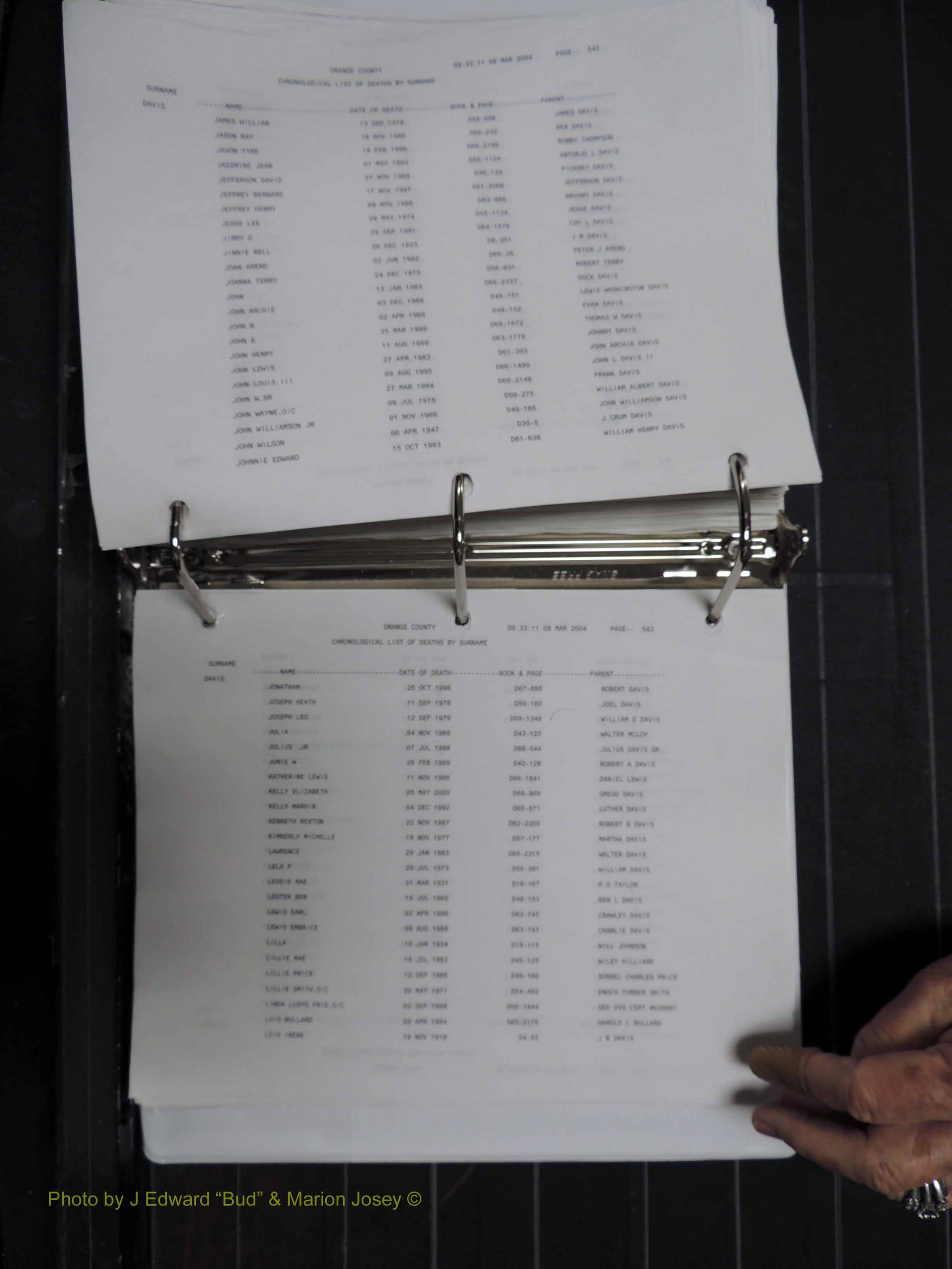 Orange Co, NC, Death Index, A-G, 1913-1998 (378).JPG