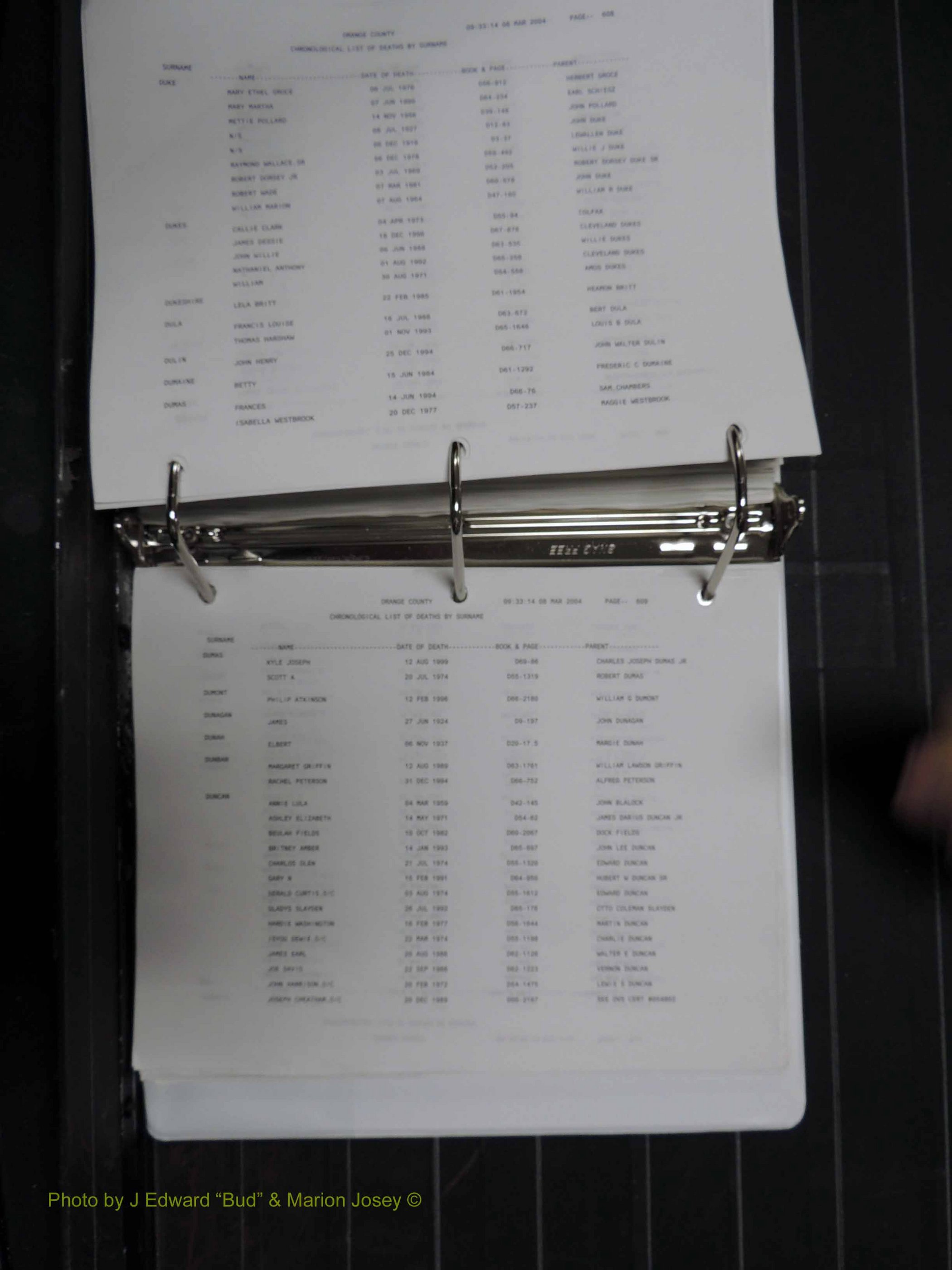 Orange Co, NC, Death Index, A-G, 1913-1998 (411).JPG