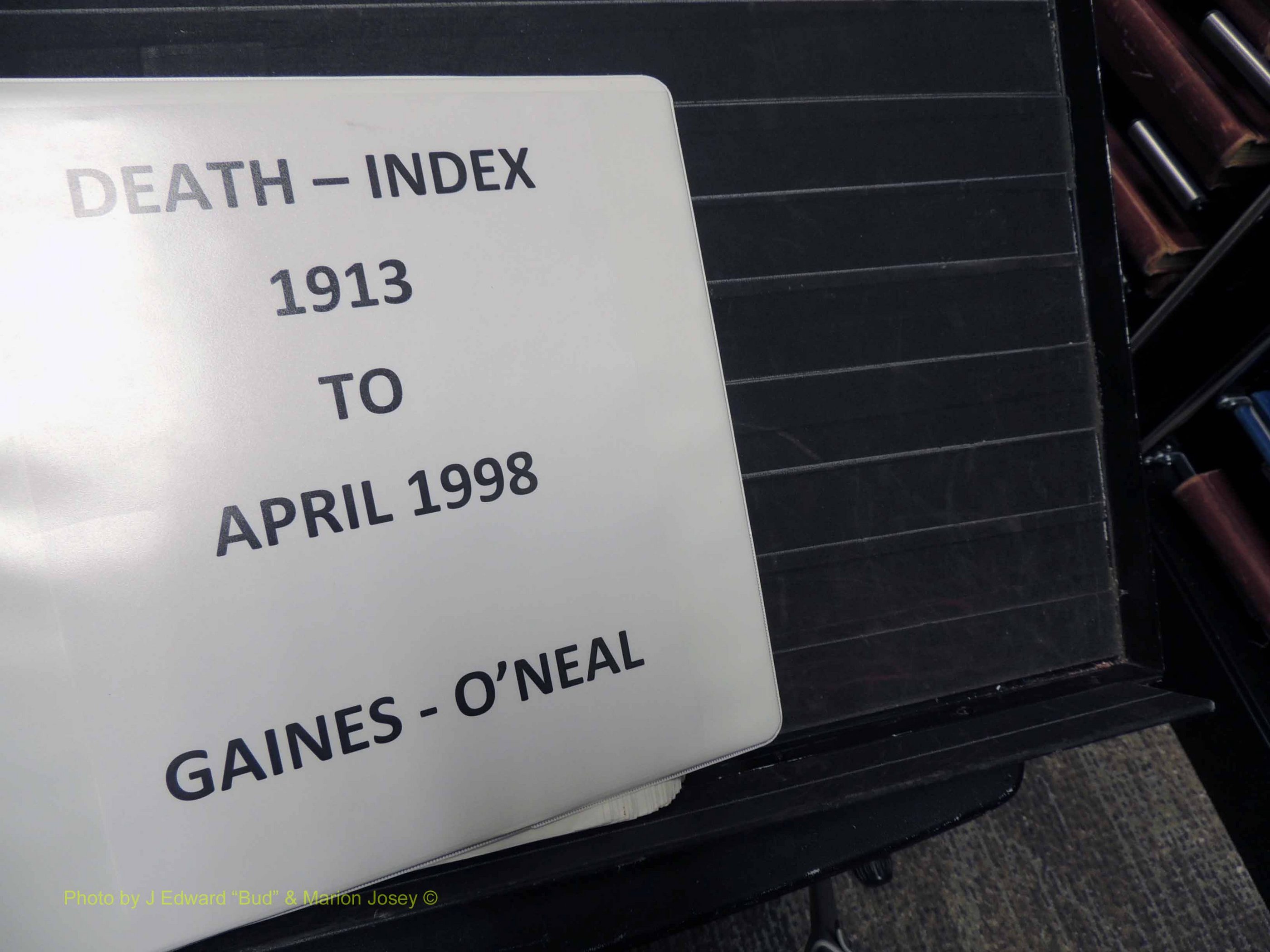 Orange Co, NC, Death Index, G-O, 1913-1998 (100).JPG