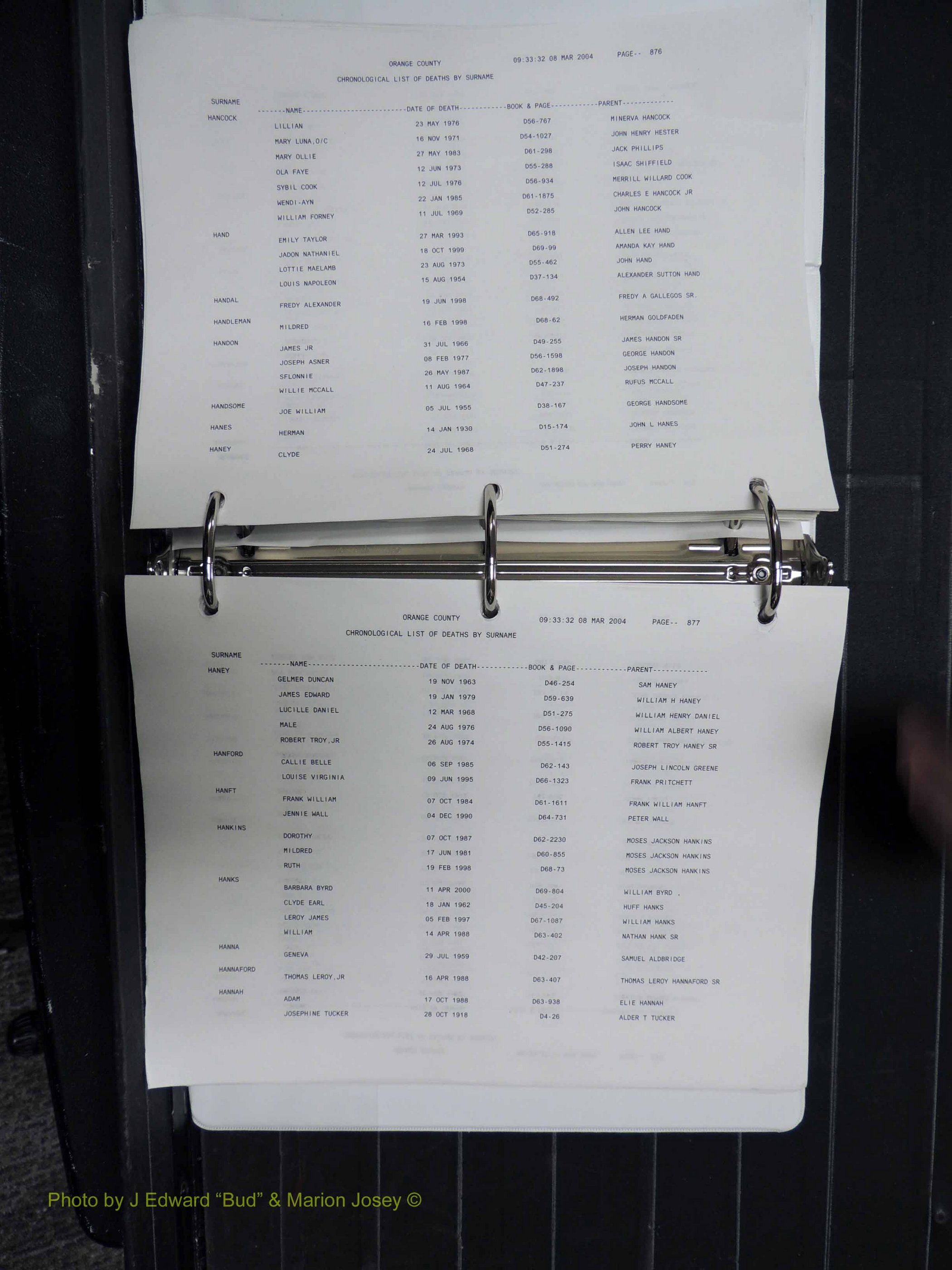Orange Co, NC, Death Index, G-O, 1913-1998 (159).JPG