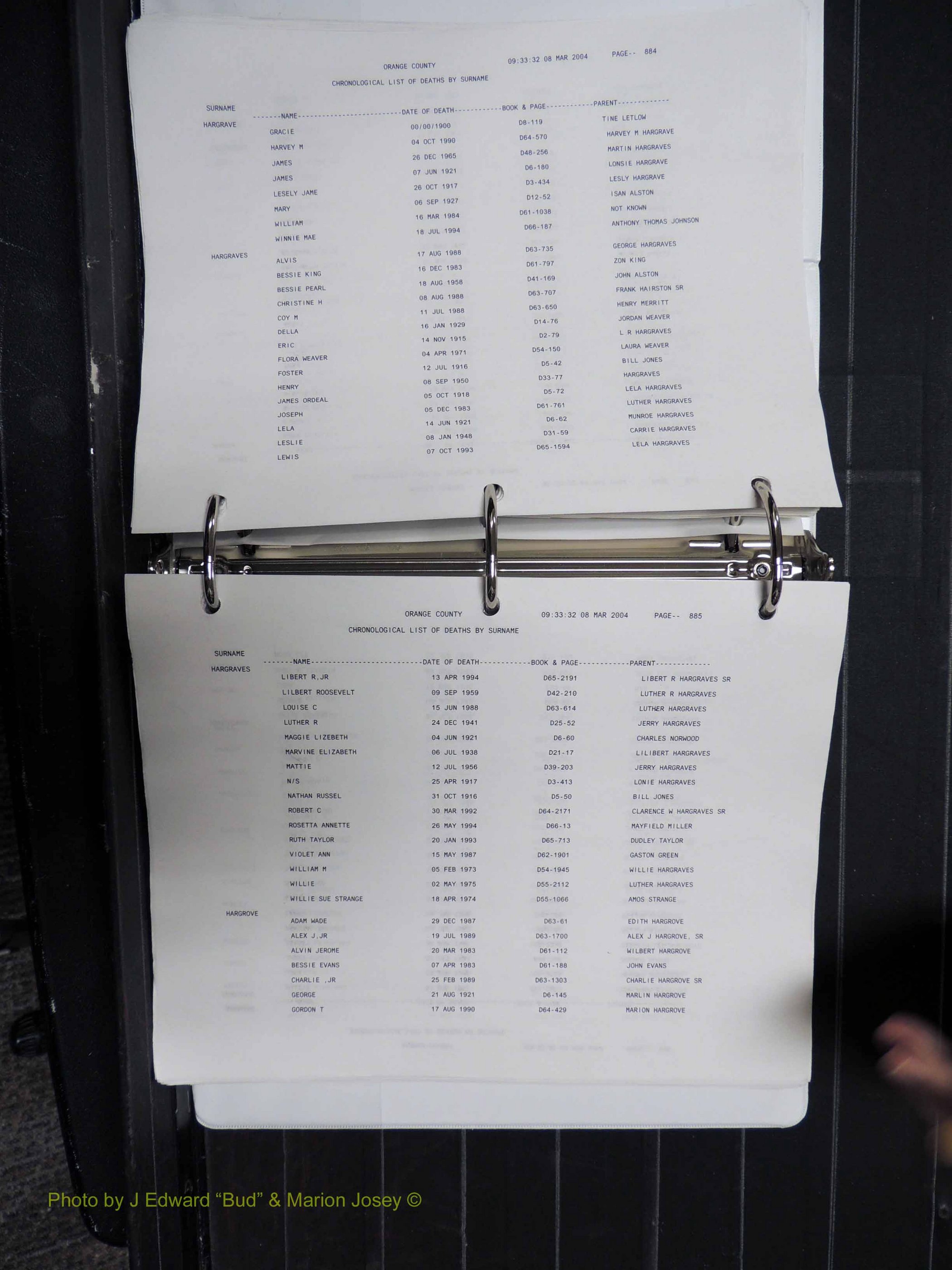 Orange Co, NC, Death Index, G-O, 1913-1998 (163).JPG
