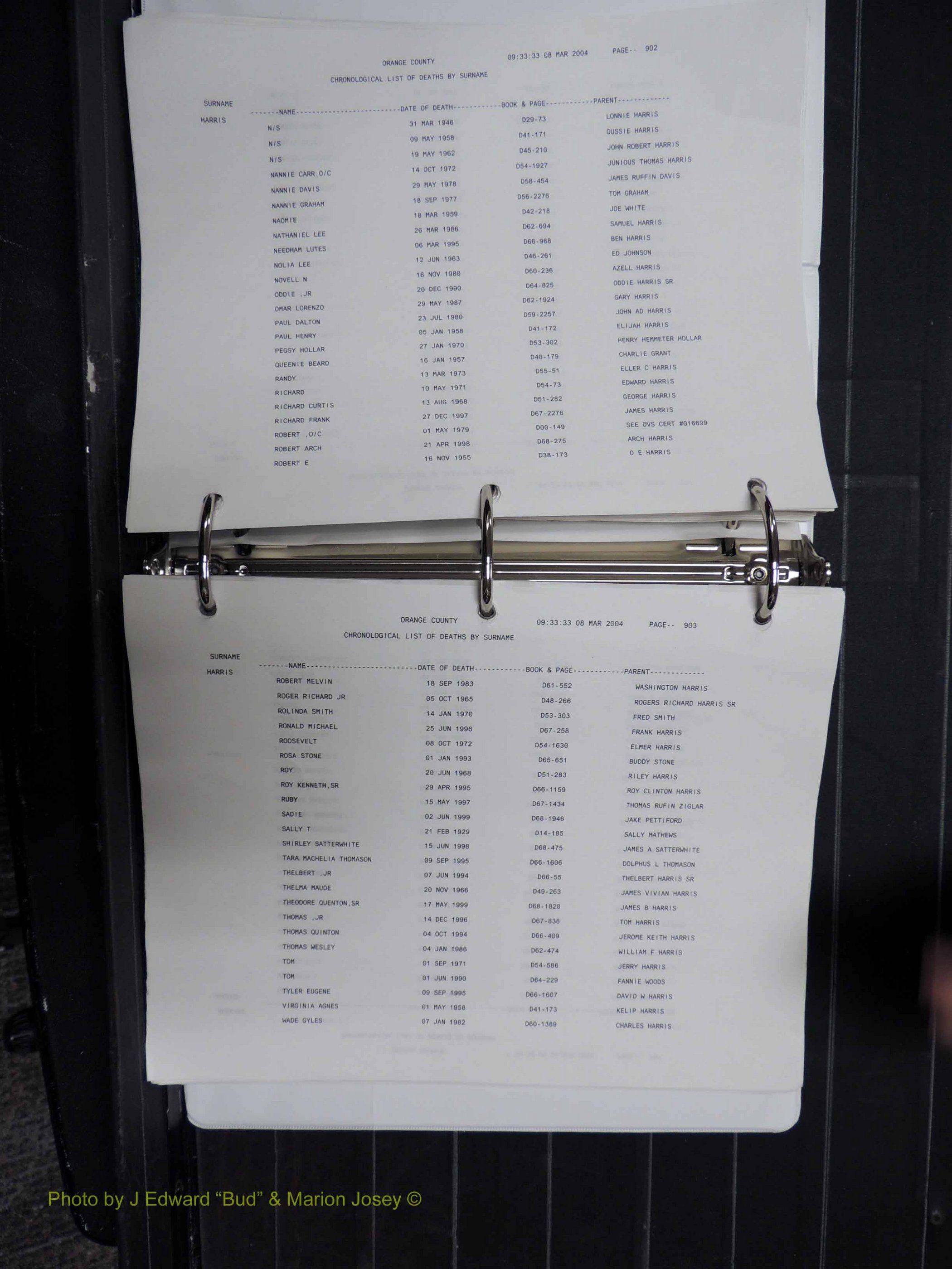 Orange Co, NC, Death Index, G-O, 1913-1998 (172).JPG