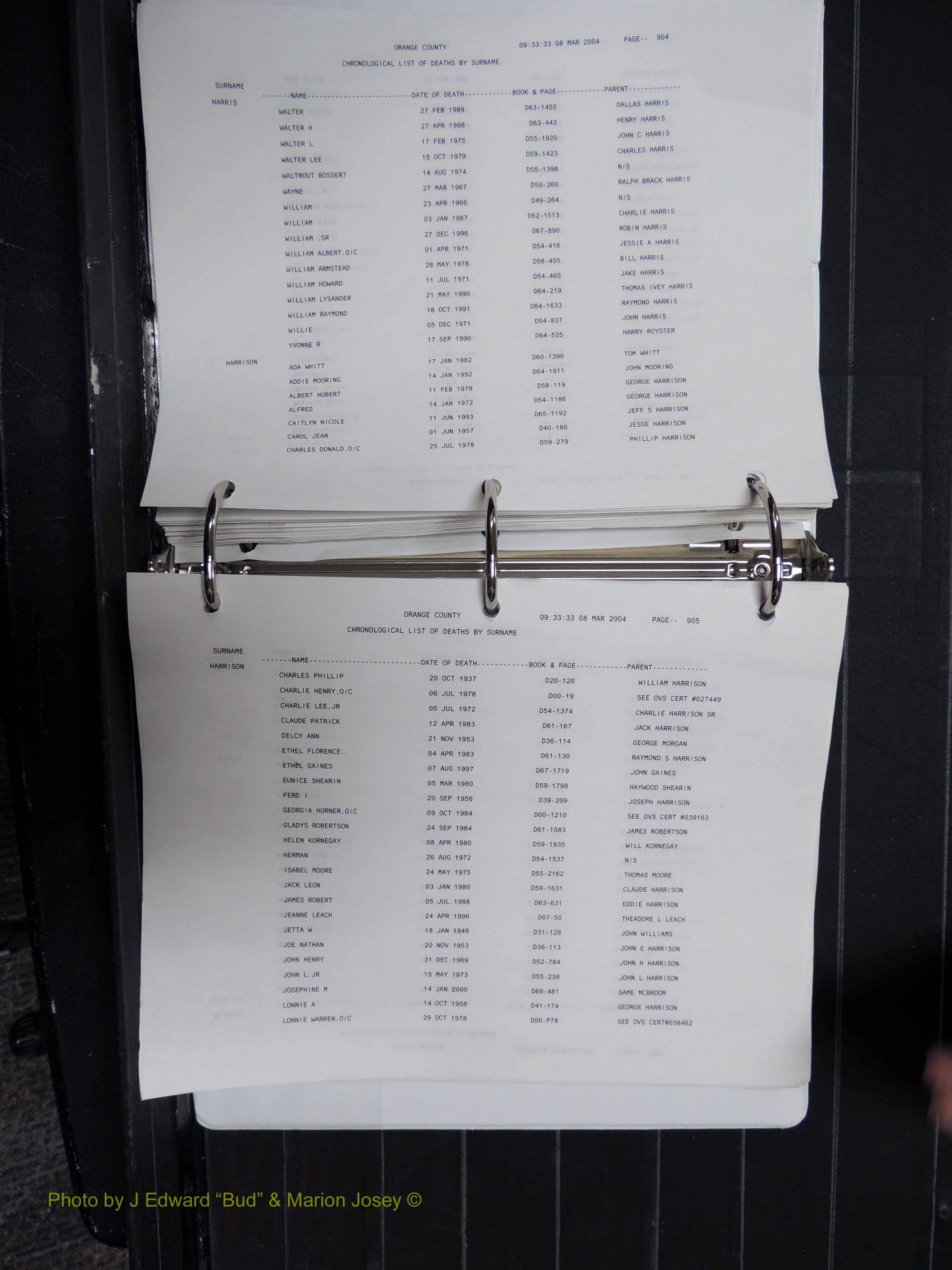 Orange Co, NC, Death Index, G-O, 1913-1998 (173).JPG