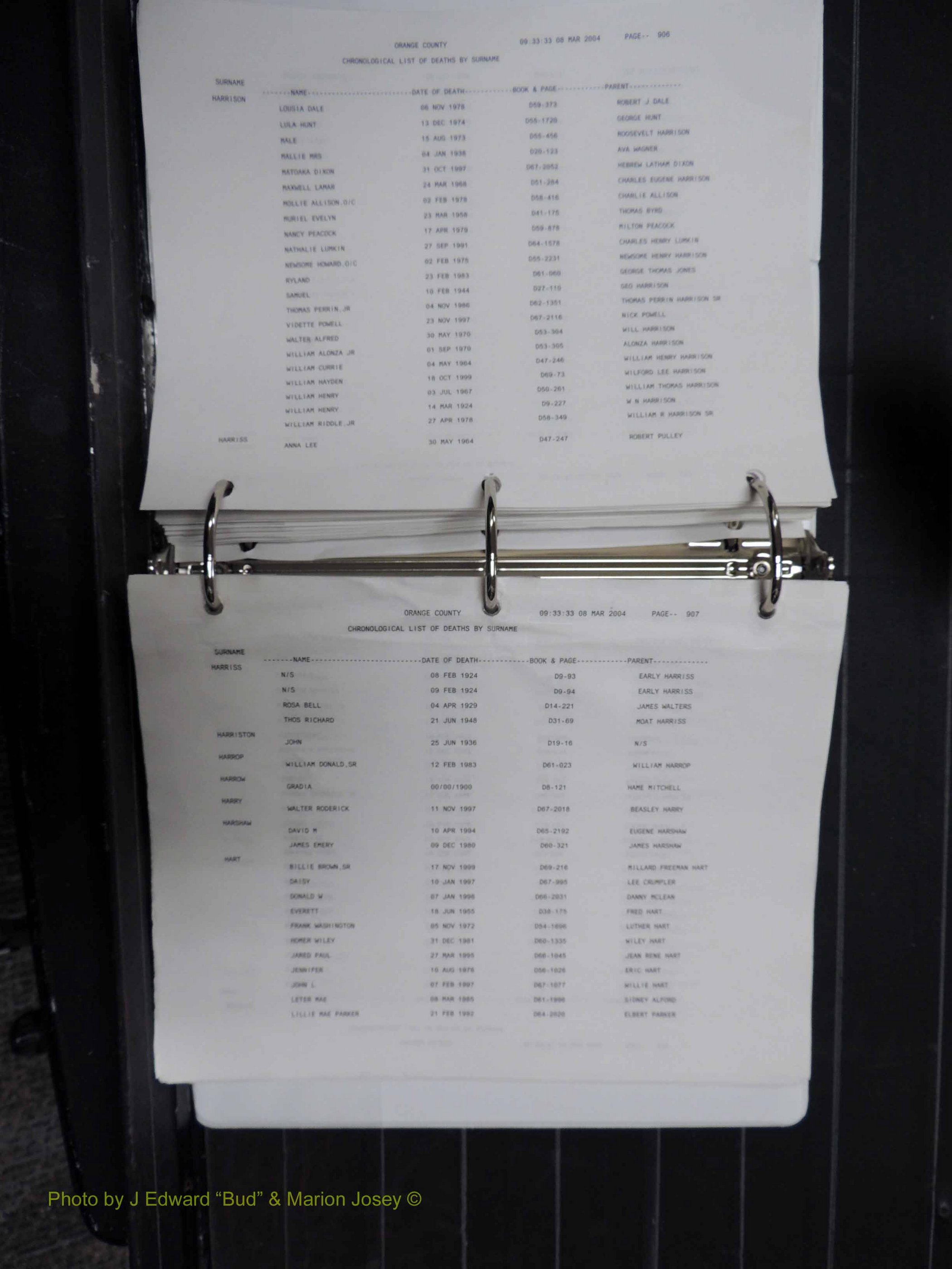 Orange Co, NC, Death Index, G-O, 1913-1998 (174).JPG
