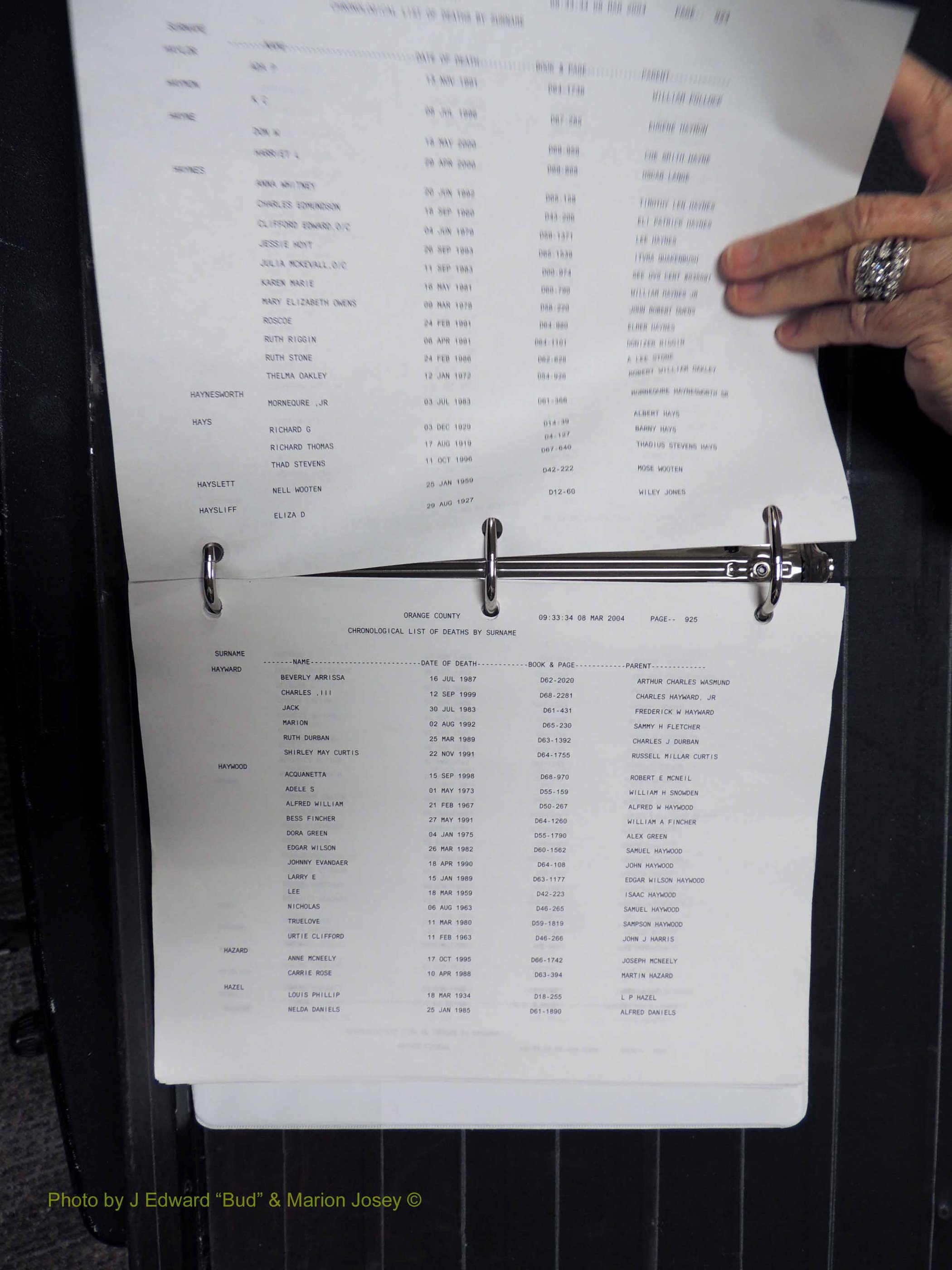Orange Co, NC, Death Index, G-O, 1913-1998 (184).JPG