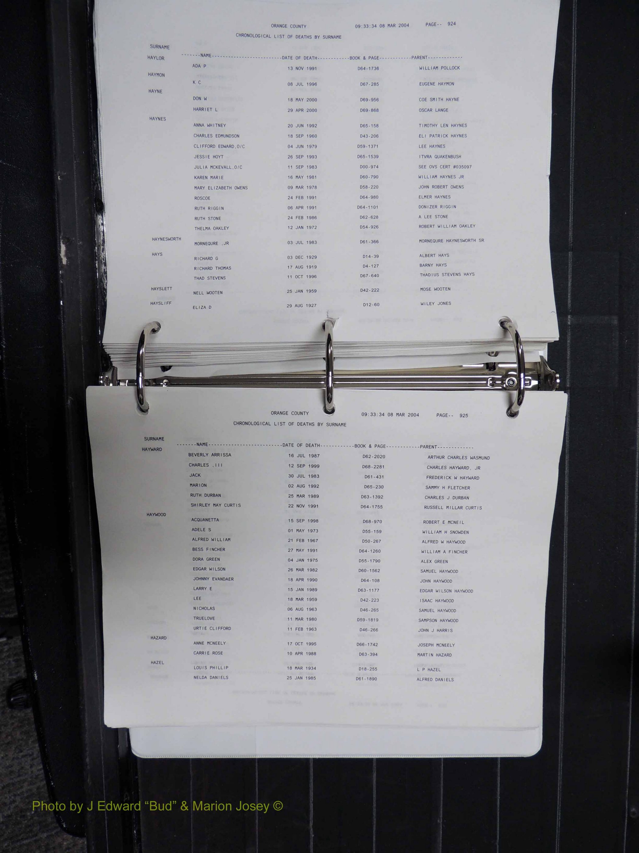 Orange Co, NC, Death Index, G-O, 1913-1998 (185).JPG
