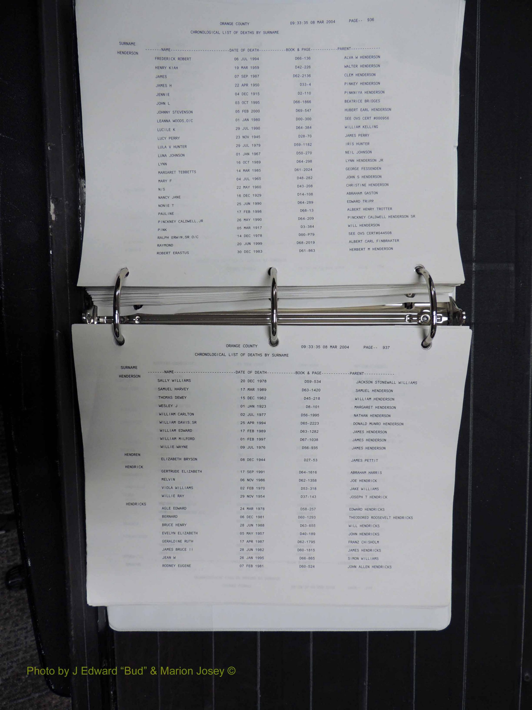 Orange Co, NC, Death Index, G-O, 1913-1998 (191).JPG