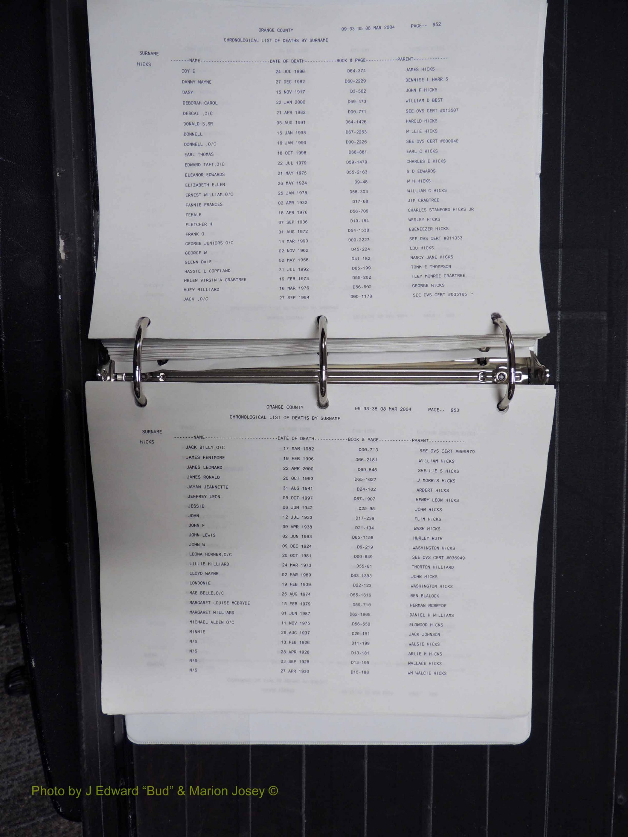 Orange Co, NC, Death Index, G-O, 1913-1998 (199).JPG
