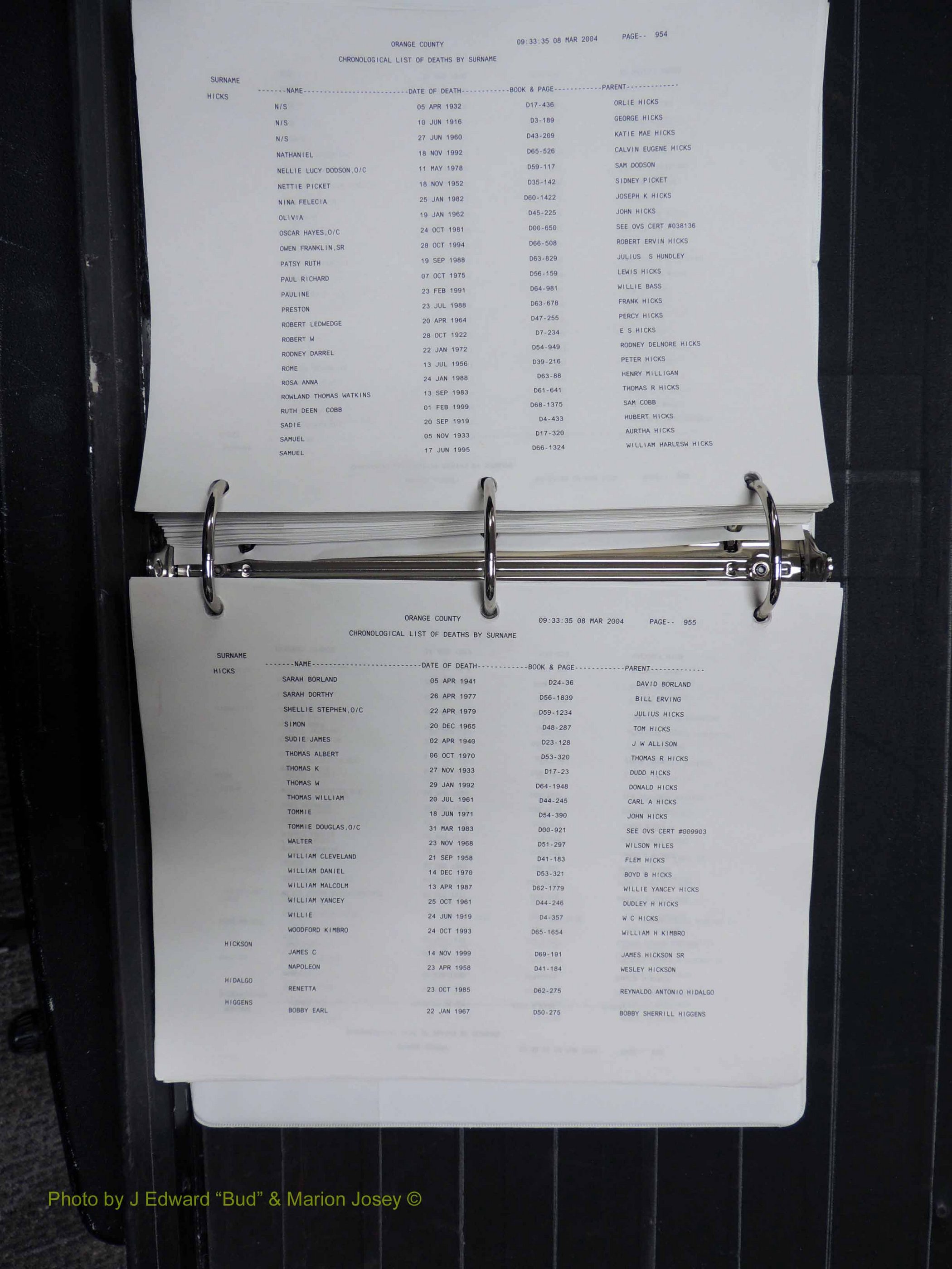 Orange Co, NC, Death Index, G-O, 1913-1998 (200).JPG
