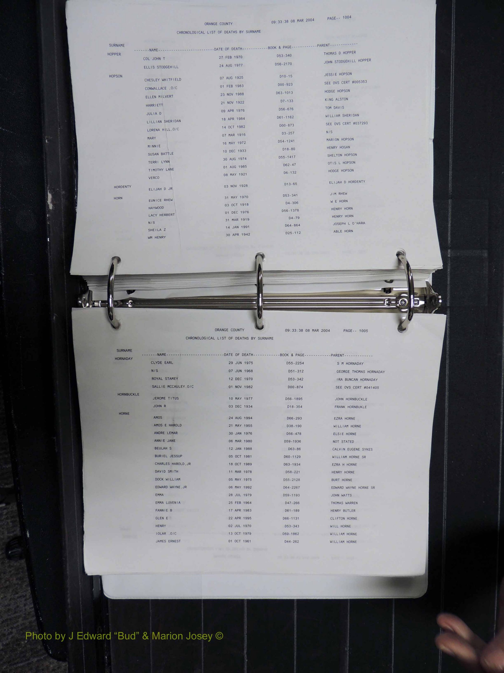 Orange Co, NC, Death Index, G-O, 1913-1998 (227).JPG