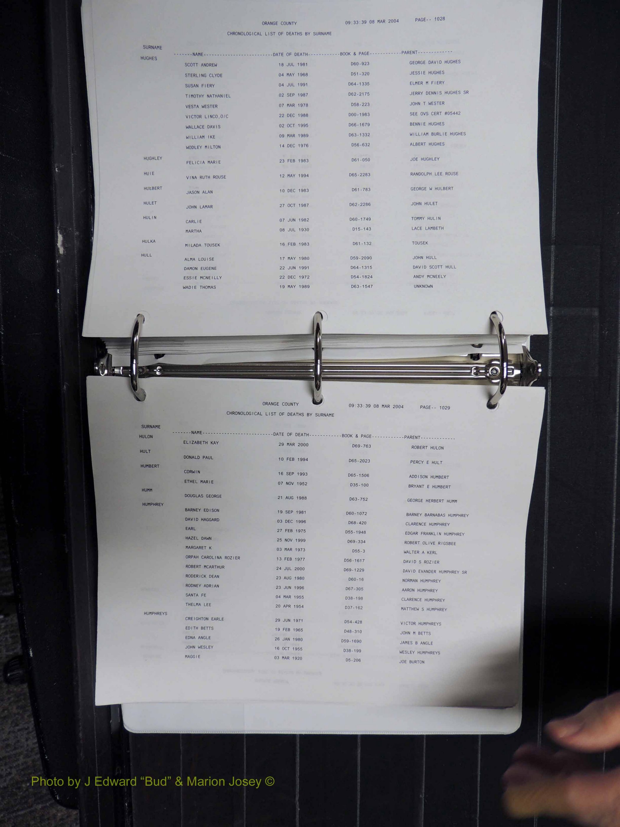 Orange Co, NC, Death Index, G-O, 1913-1998 (239).JPG