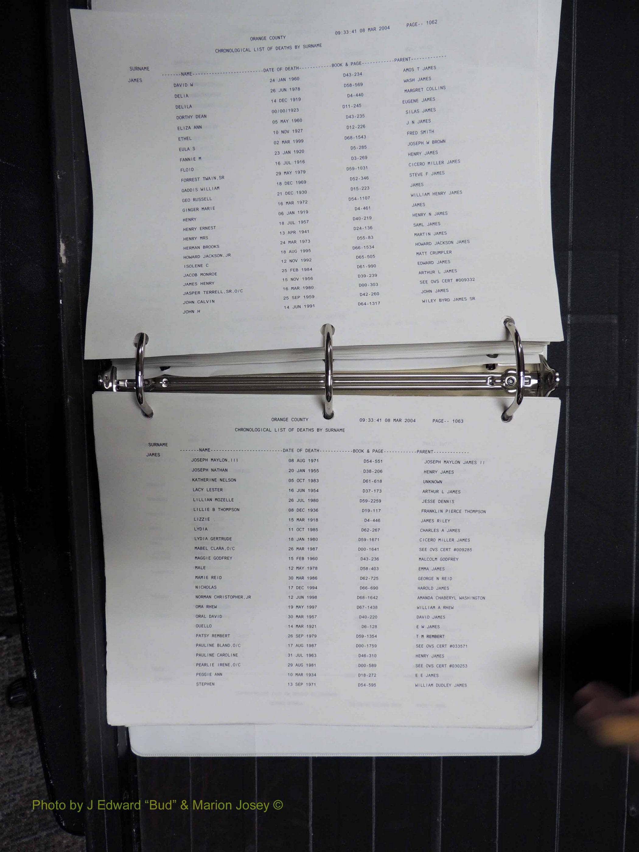 Orange Co, NC, Death Index, G-O, 1913-1998 (255).JPG