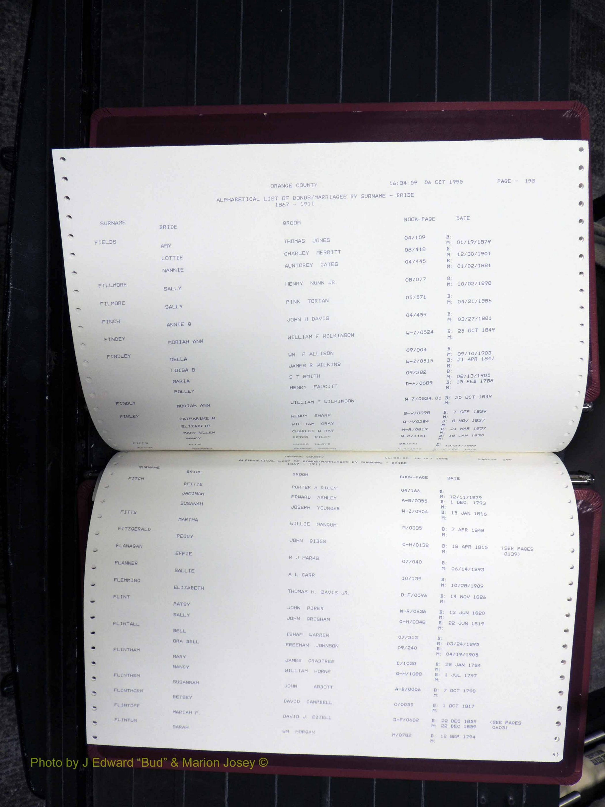 Orange Co, NC, Marriages, Female, A-I, 1752-1911 (201).JPG
