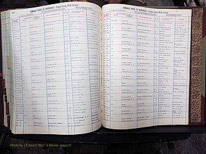 Orange Co, NC, Marriages, Female, A-L, 1911-1964 (519).JPG