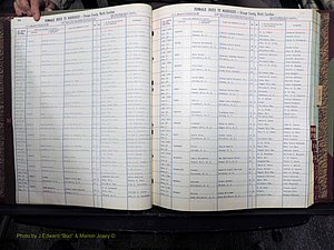 Orange Co, NC, Marriages, Female Index, M-Z, 1911-1964 (105).JPG