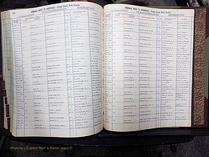 Orange Co, NC, Marriages, Female Index, M-Z, 1911-1964 (298).JPG