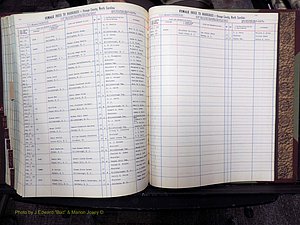Orange Co, NC, Marriages, Female Index, M-Z, 1911-1964 (301).JPG