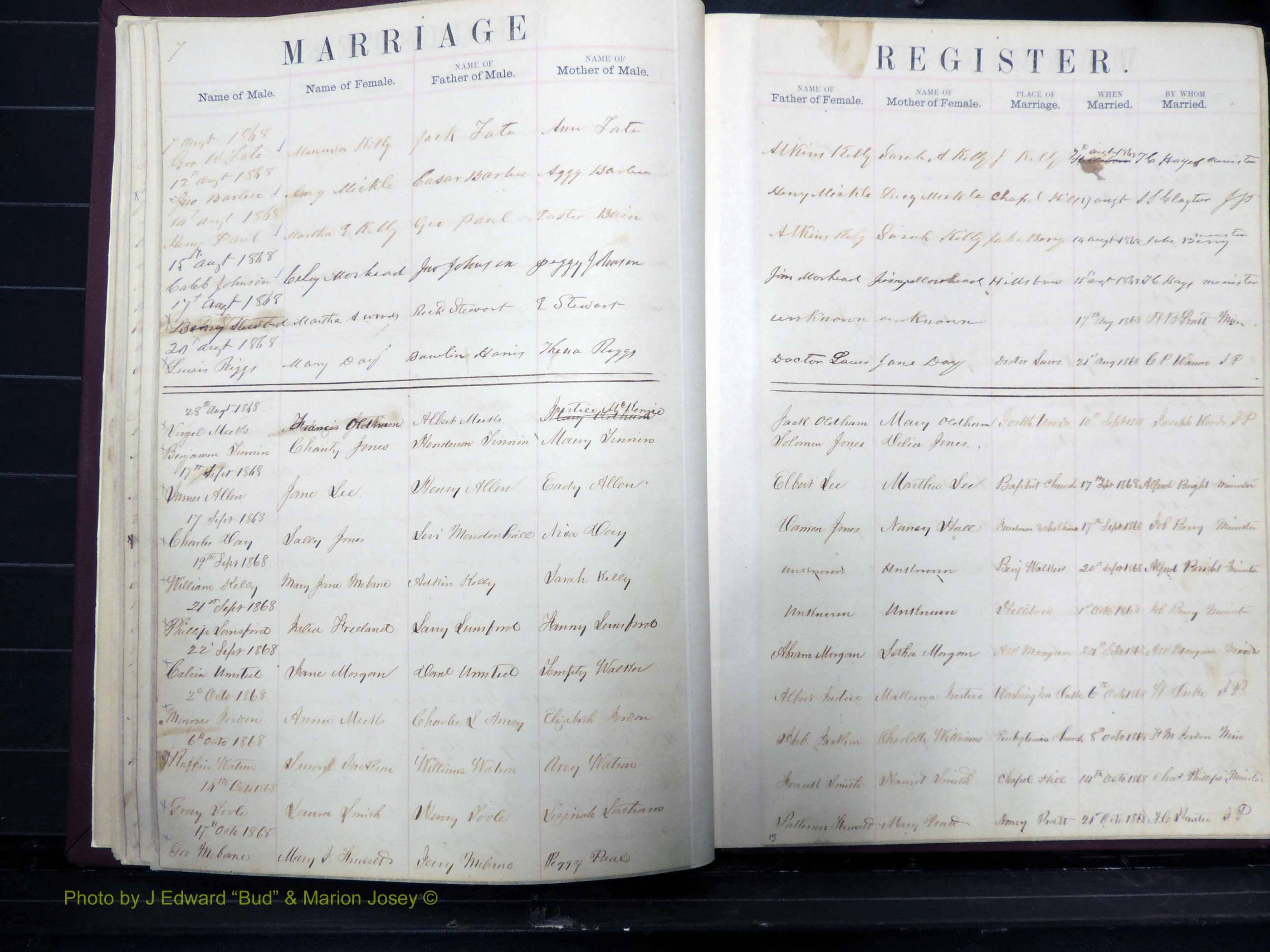 Orange Co, NC, Marriages, Male, 1867-1872 (123).JPG