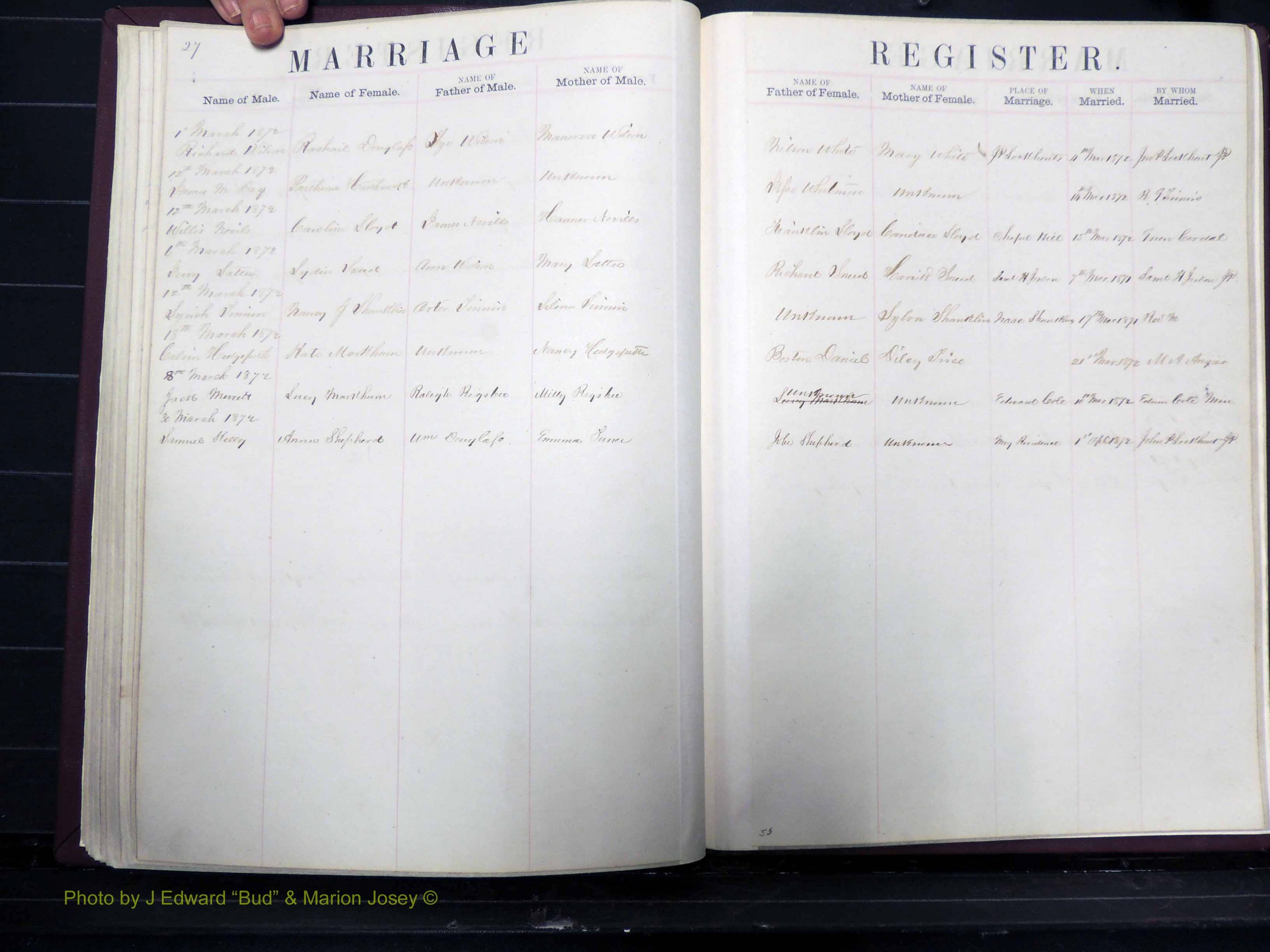 Orange Co, NC, Marriages, Male, 1867-1872 (143).JPG