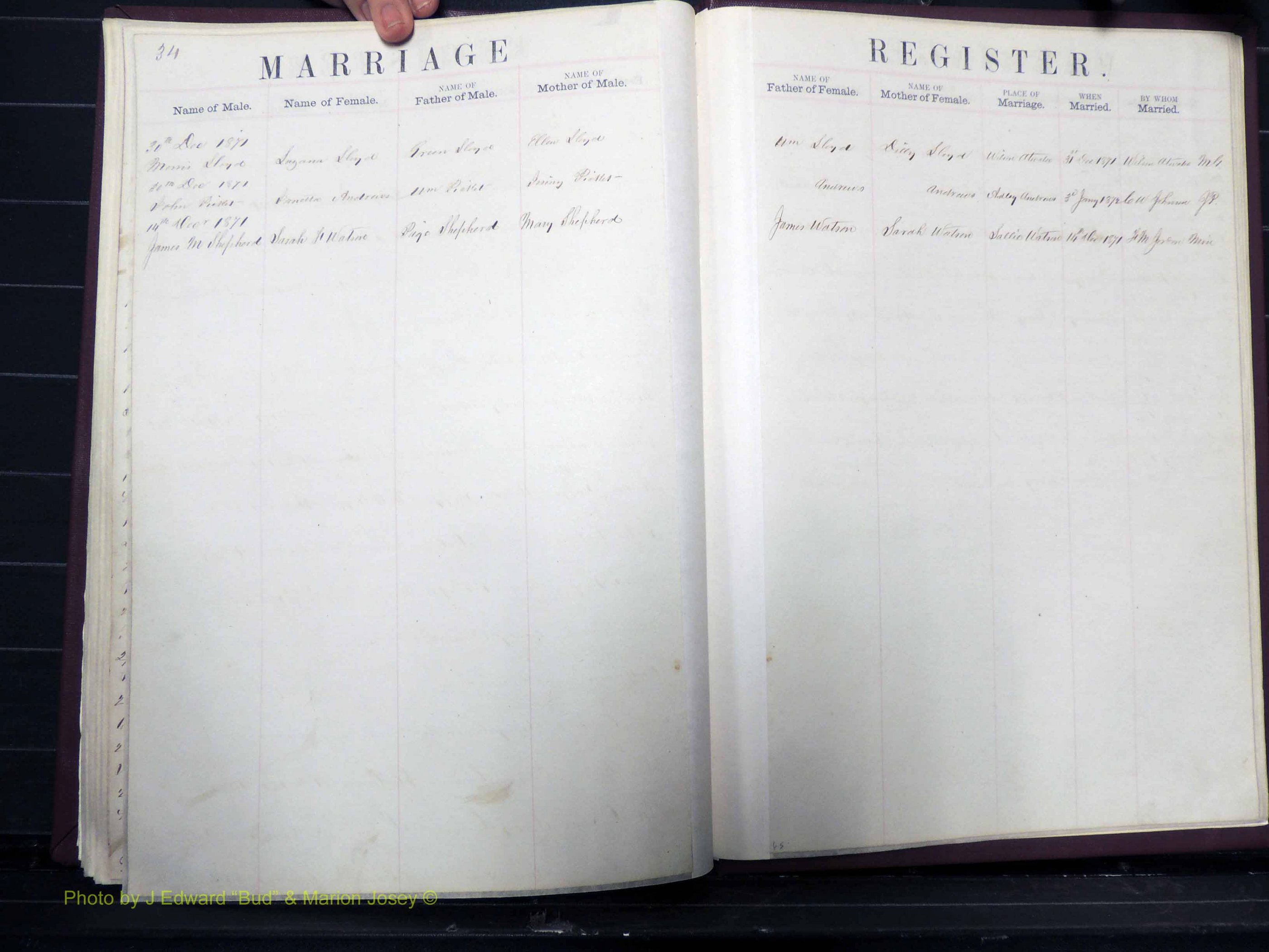 Orange Co, NC, Marriages, Male, 1867-1872 (192).JPG