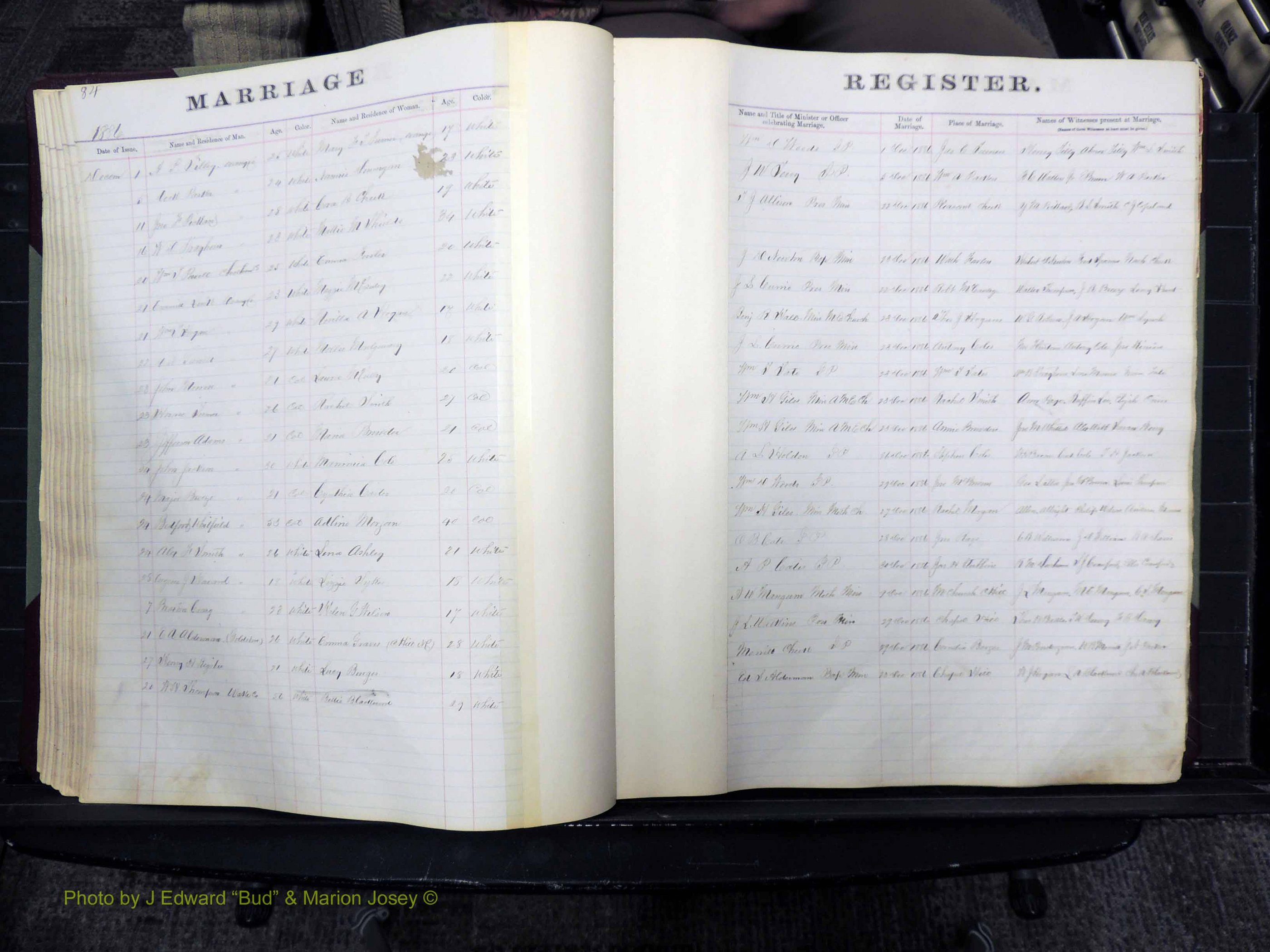 Orange Co, NC, Marriages, Male, 1880-1910 (183).JPG