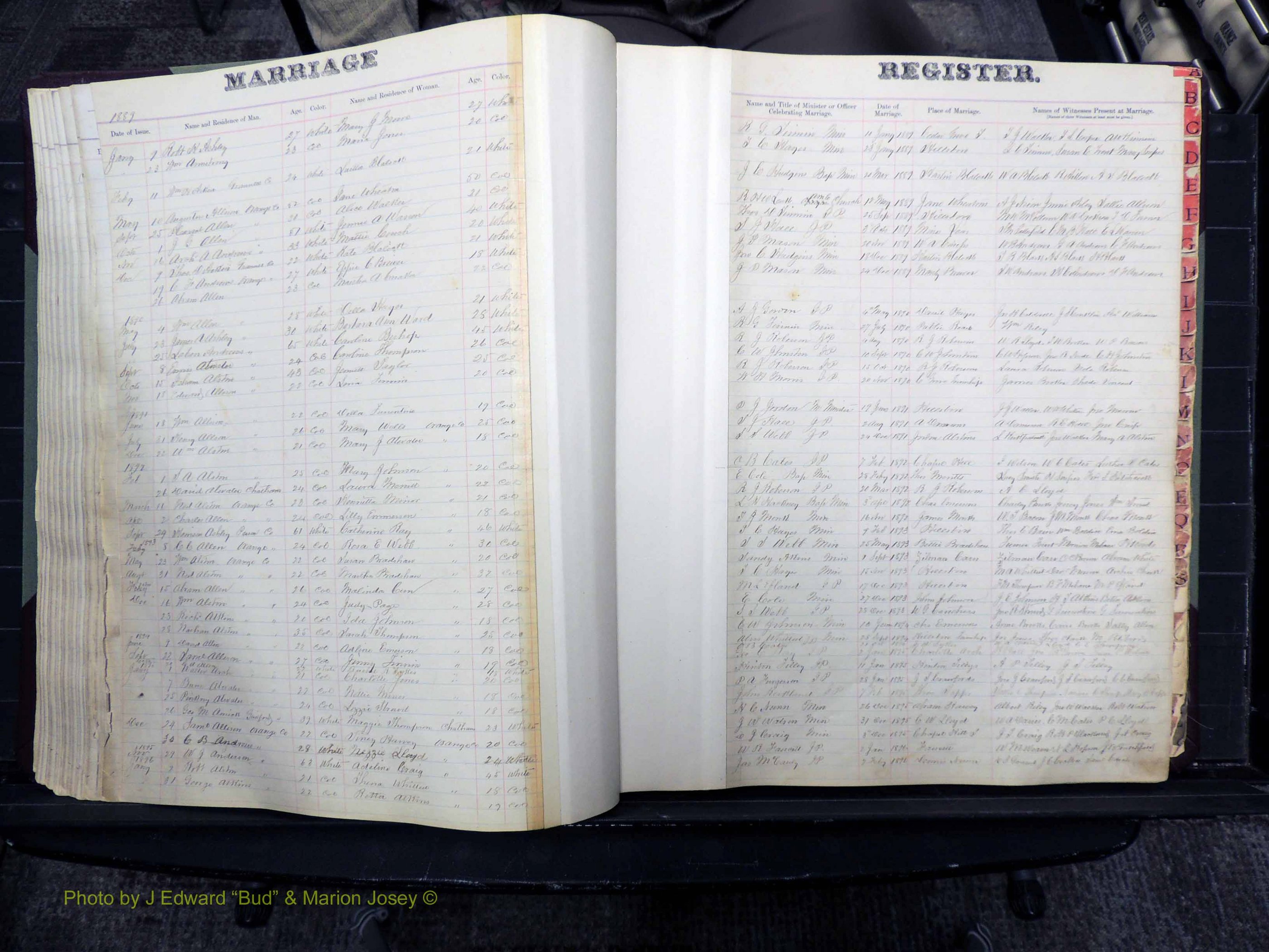 Orange Co, NC, Marriages, Male, 1880-1910 (199).JPG