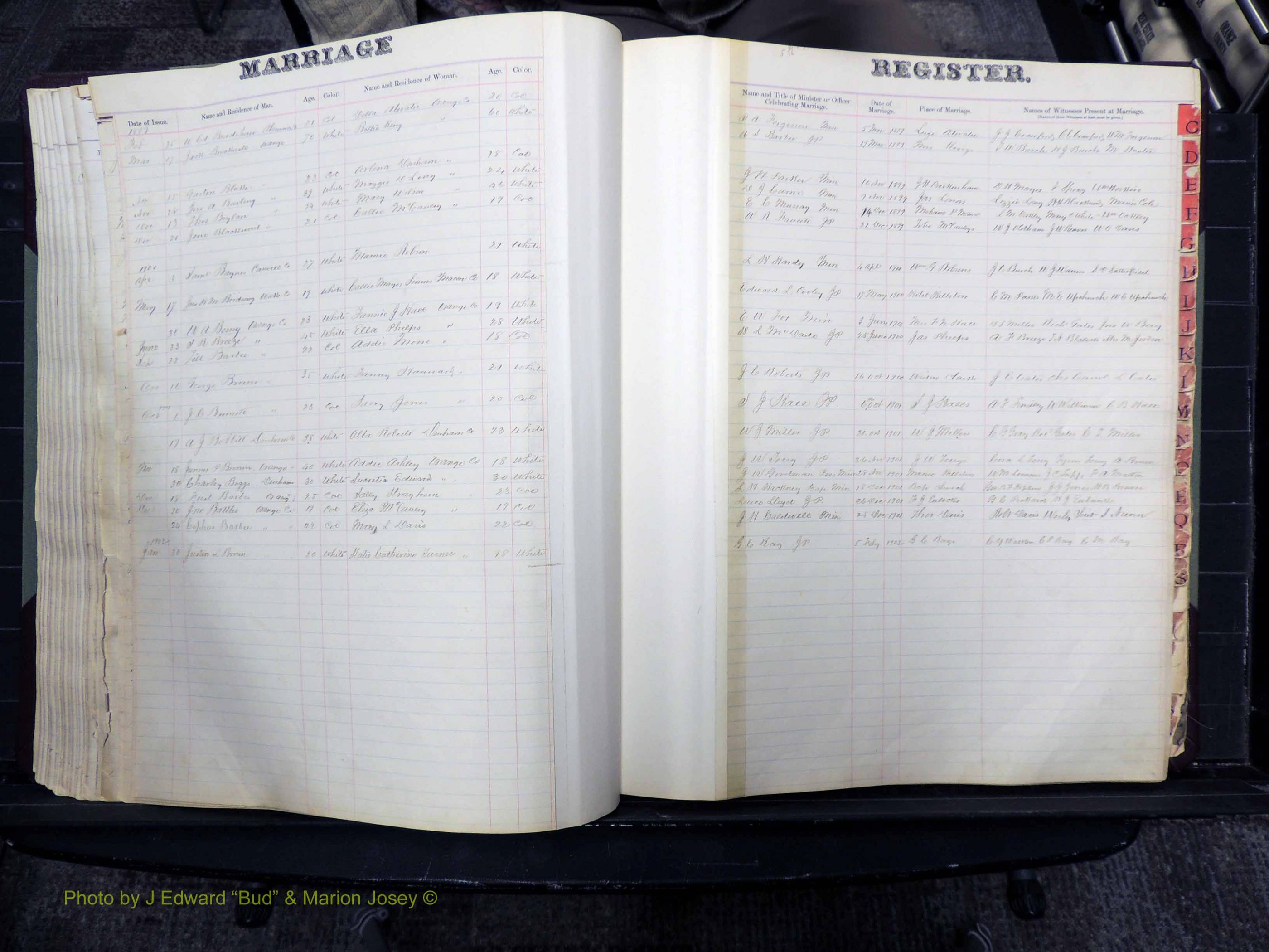 Orange Co, NC, Marriages, Male, 1880-1910 (205).JPG