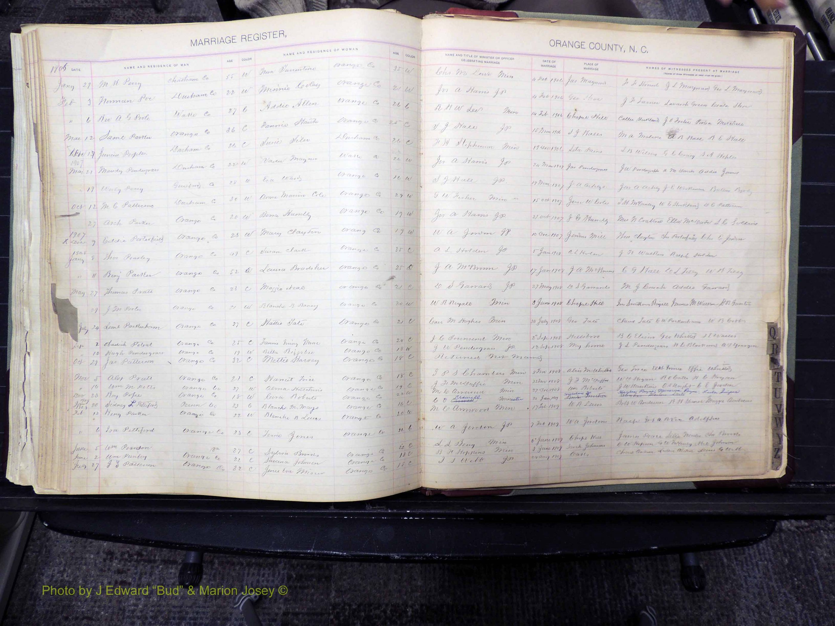Orange Co, NC, Marriages, Male, 1880-1910 (300).JPG