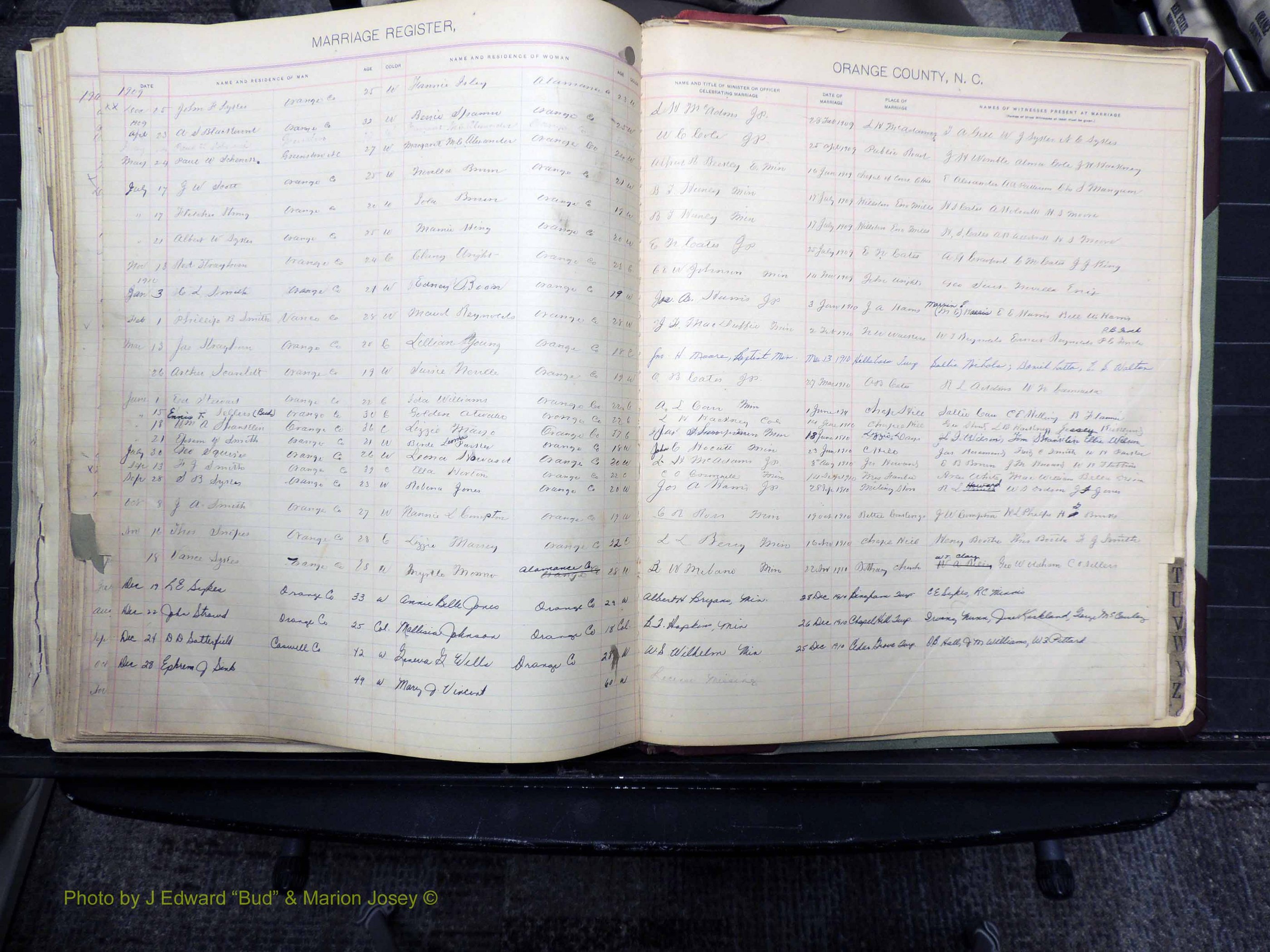 Orange Co, NC, Marriages, Male, 1880-1910 (308).JPG
