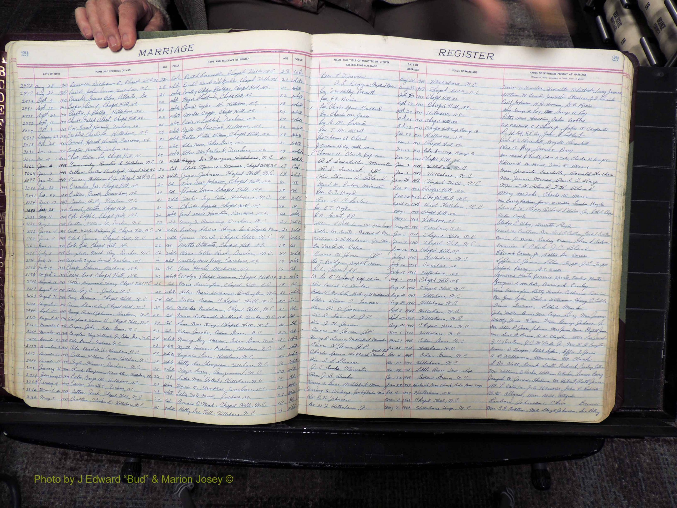 Orange Co, NC, Marriages, Male, 1944-1964 (119).JPG