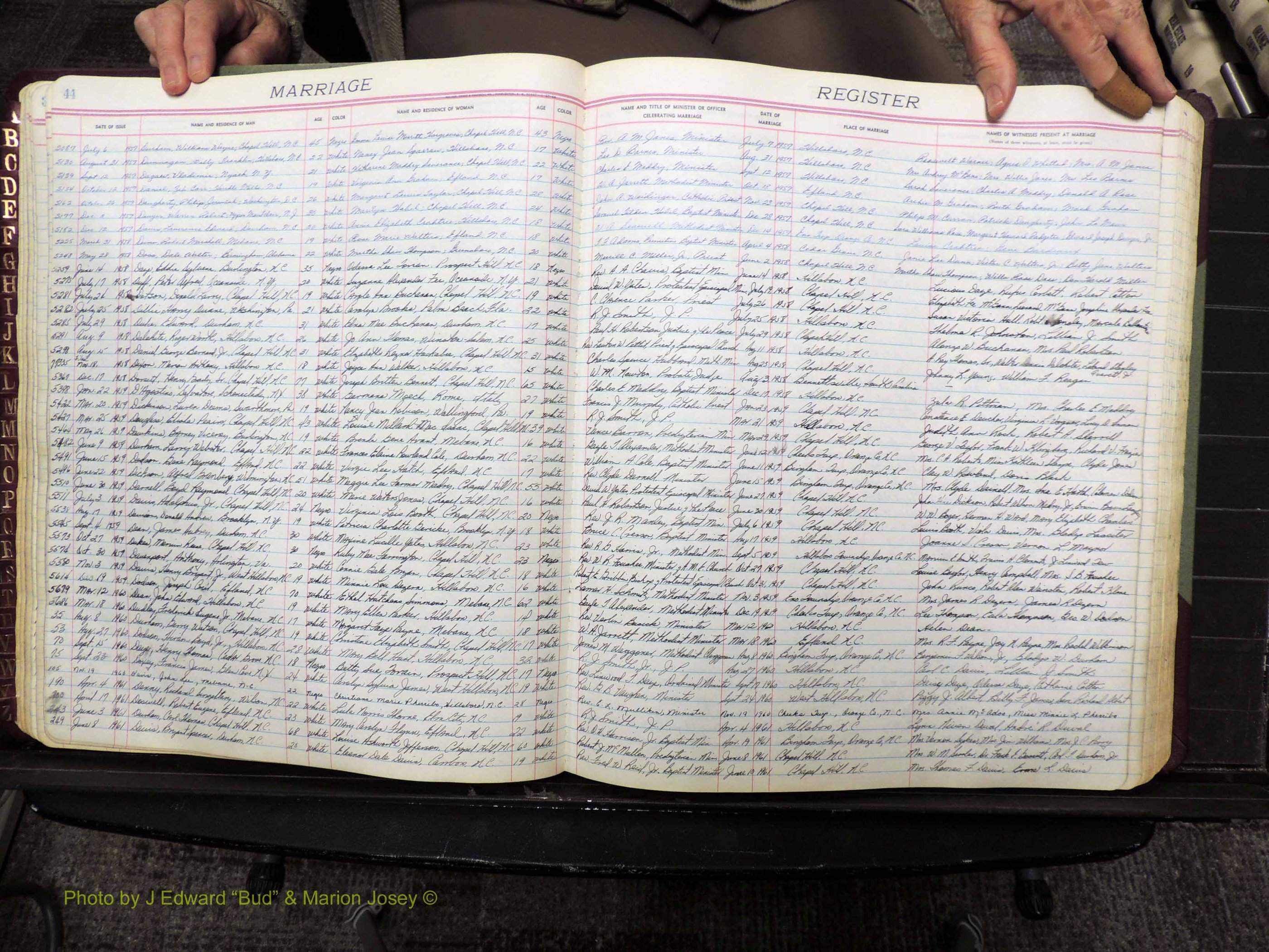 Orange Co, NC, Marriages, Male, 1944-1964 (131).JPG