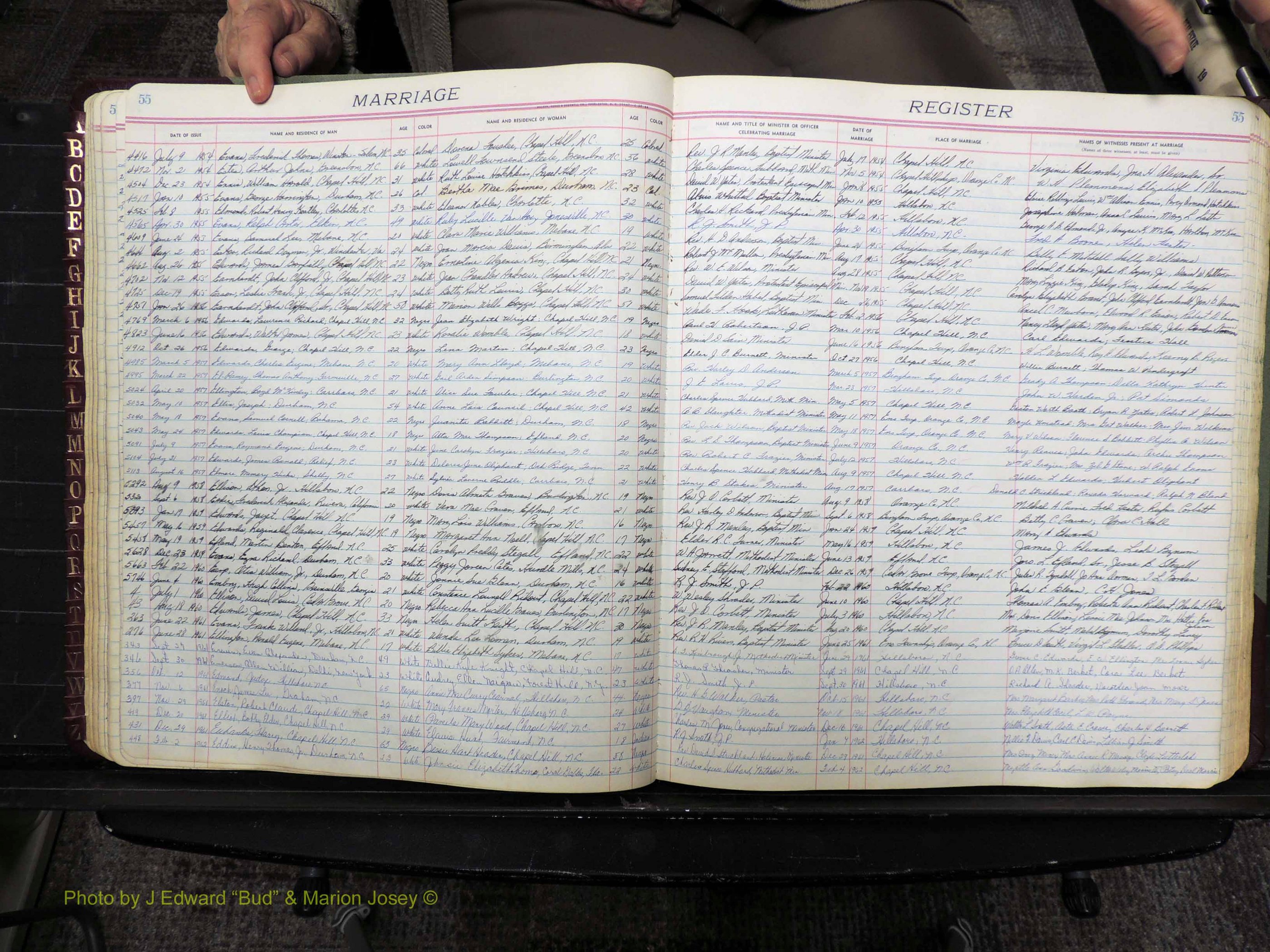 Orange Co, NC, Marriages, Male, 1944-1964 (135).JPG