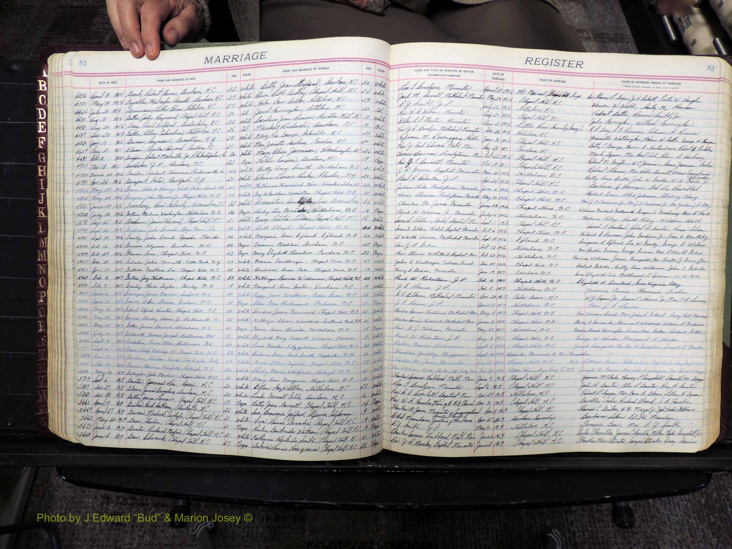 Orange Co, NC, Marriages, Male, 1944-1964 (143).JPG