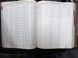 Orange Co, NC, Marriages, Male, A-L, 1911-1964 (146).JPG