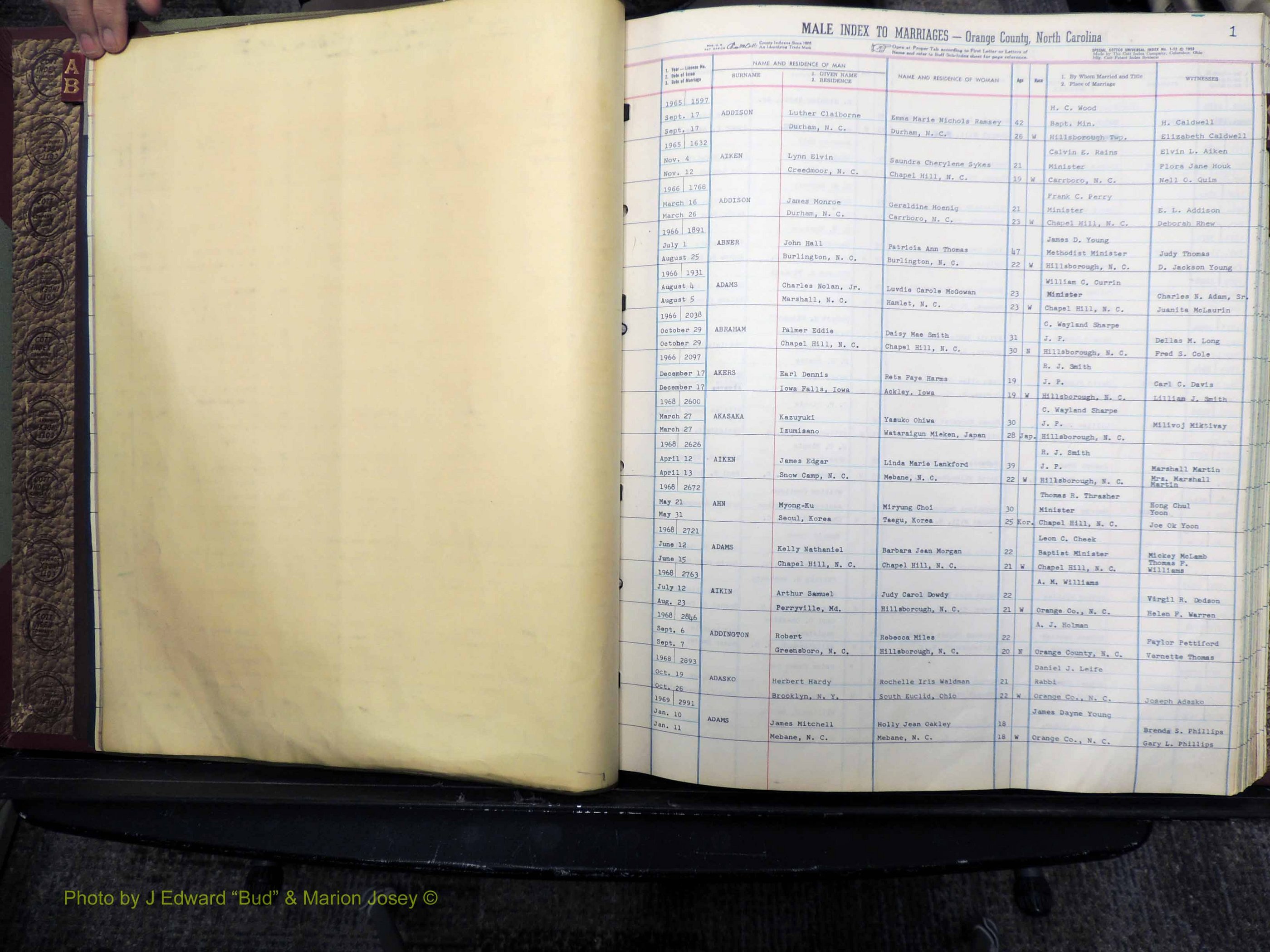 Orange Co, NC, Marriages, Male, 1965-1998 (103).JPG