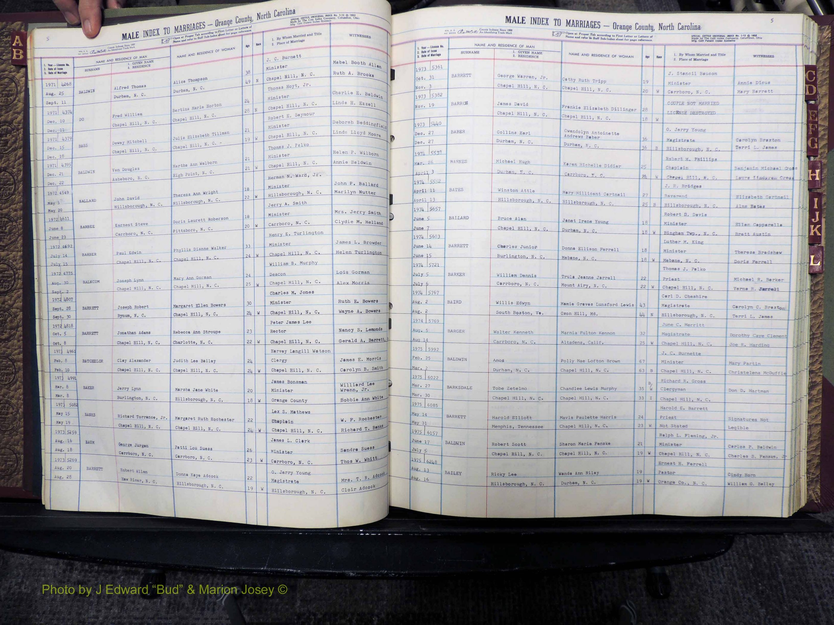 Orange Co, NC, Marriages, Male, 1965-1998 (112).JPG