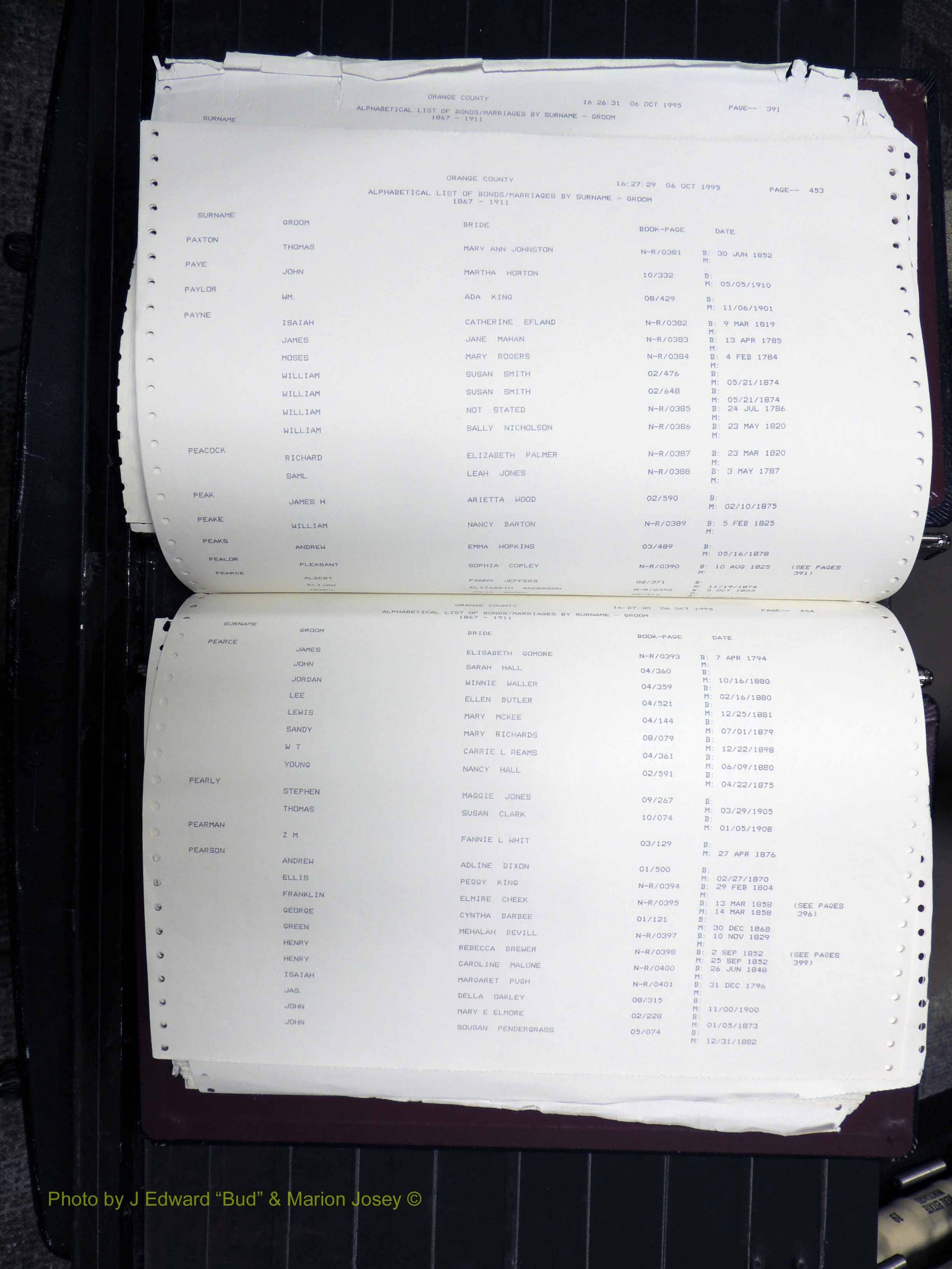 Orange Co, NC, Marriages, Male, I-Z, 1752-1911 (182).JPG