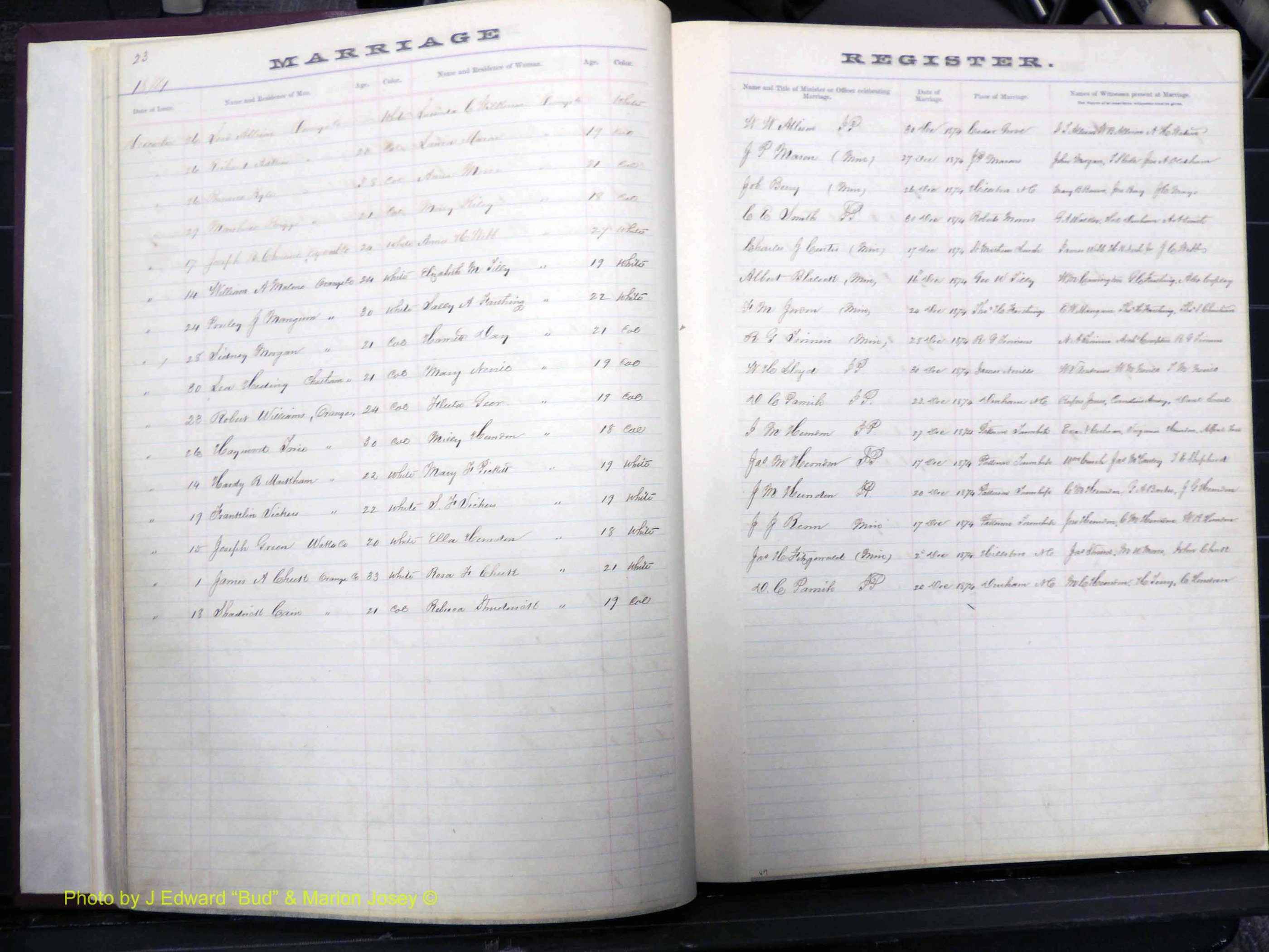 Orange Co, NC, Marriages, Male, 1873-1880 (123).JPG