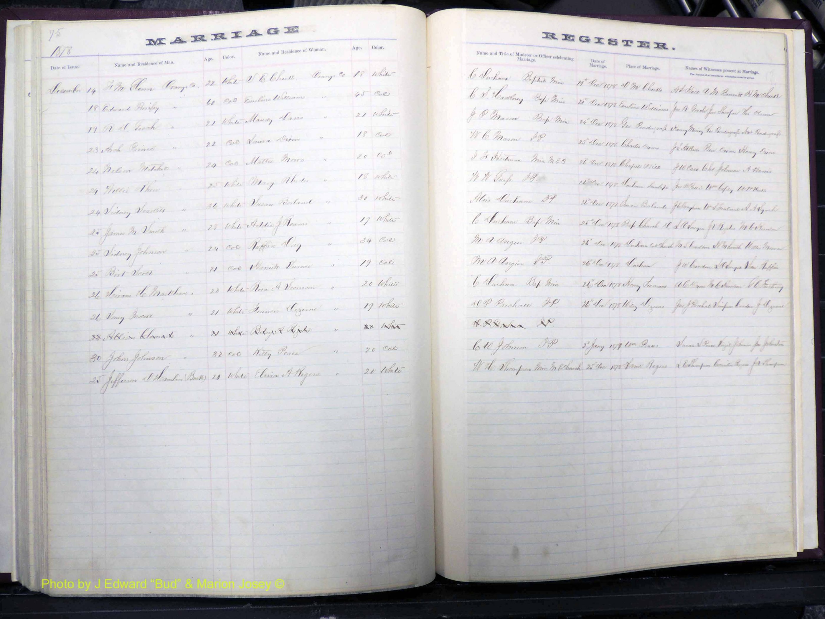 Orange Co, NC, Marriages, Male, 1873-1880 (175).JPG