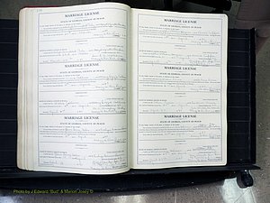Peach Co, GA, Marriages, Book A, 1926-1960 pg 176-177.JPG