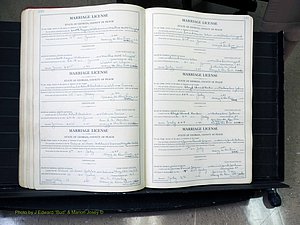 Peach Co, GA, Marriages, Book A, 1926-1960 pg 180-181.JPG