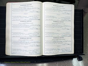 Peach Co, GA, Marriages, Book A, 1926-1960 pg 186-187.JPG