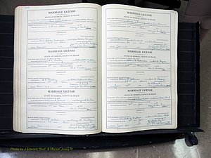 Peach Co, GA, Marriages, Book A, 1926-1960 pg 188-189.JPG