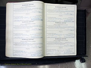 Peach Co, GA, Marriages, Book A, 1926-1960 pg 196-197.JPG