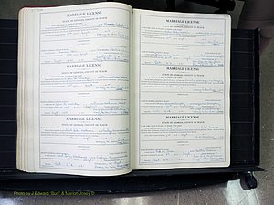Peach Co, GA, Marriages, Book A, 1926-1960 pg 198-199.JPG