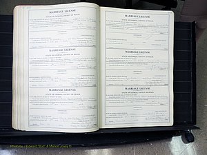 Peach Co, GA, Marriages, Book A, 1926-1960 pg 222-223.JPG