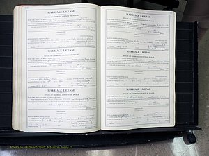 Peach Co, GA, Marriages, Book A, 1926-1960 pg 230-231.JPG