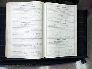 Peach Co, GA, Marriages, Book A, 1926-1960 pg 232-233.JPG