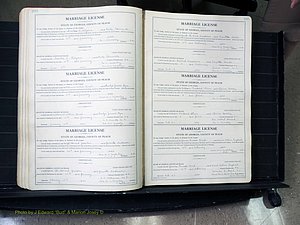 Peach Co, GA, Marriages, Book A, 1926-1960 pg 240-241.JPG
