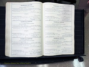 Peach Co, GA, Marriages, Book A, 1926-1960 pg 282-283.JPG